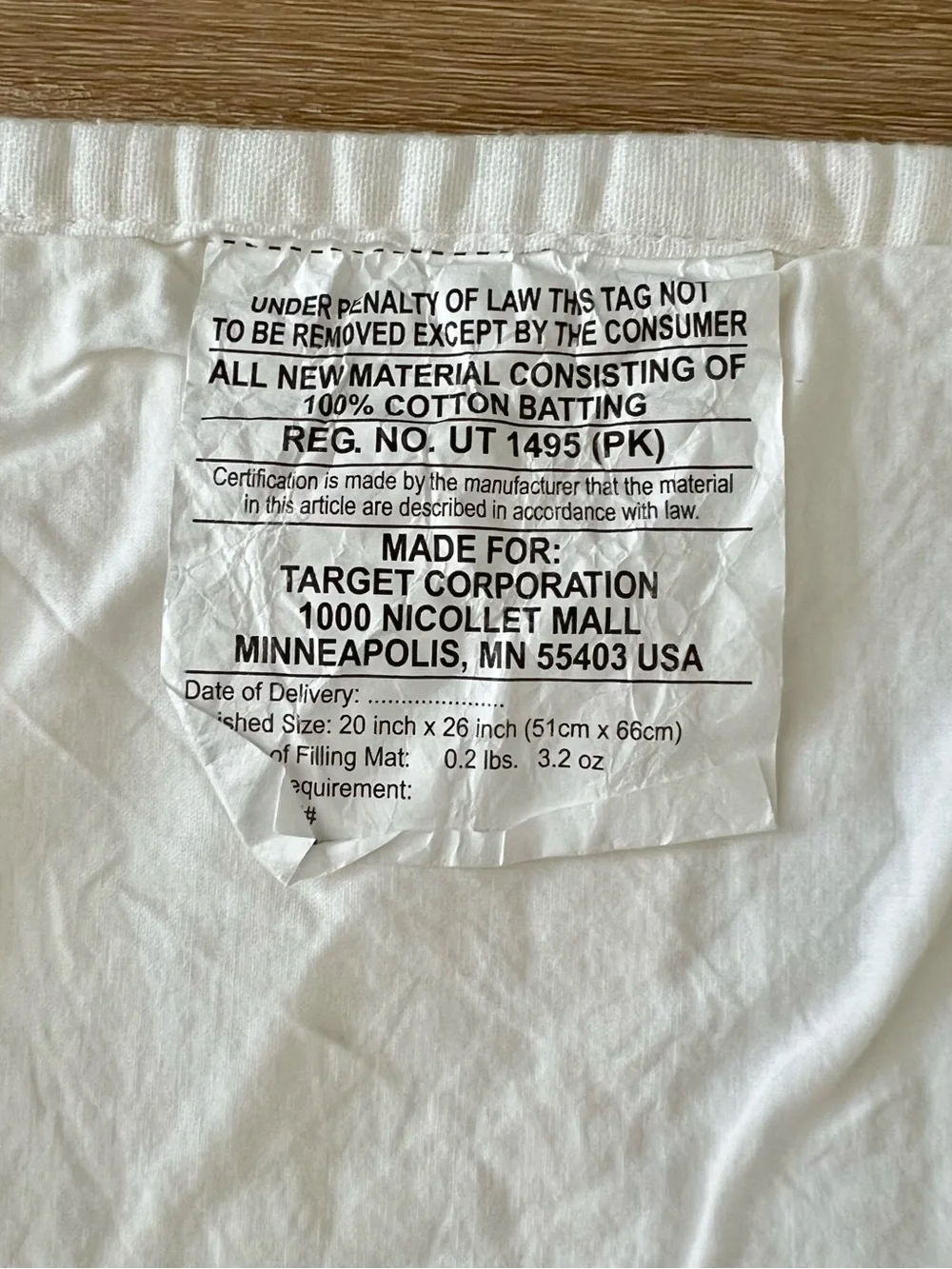 Threshold Pillow Sham- Standard Size